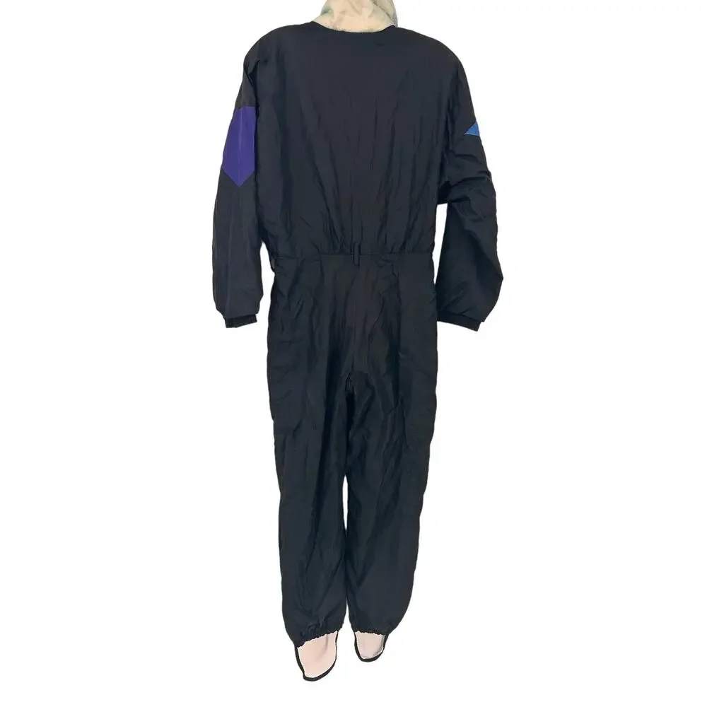 Serac Vintage 80/s Nylon Retro Ski Suit Size 10